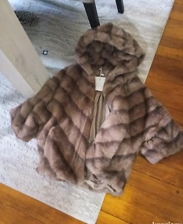 prsluk s: One size, Sa postavom, Veštačko krzno, bоја - Braon — 5