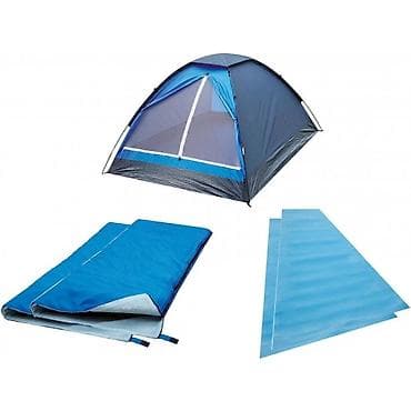Sport & Hobby: Kamp Set za 2 Osobe NOV Sator 2 Vrece za Spavanje i 2 Prostirke at lalafo.rs — 1 Sport & Hobby: Kamp Set za 2 Osobe NOV Sator 2 Vrece za Spavanje i 2 Prostirke — 1