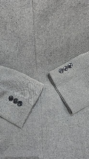 naocare za vid sa magnetom: Muški dvoredni sako Van Gils brend – siv sa sitnim dijagonalnim — 7