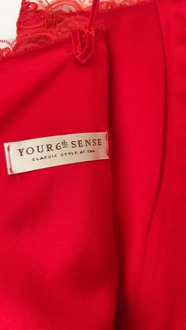 haljine c a 2023: C&A S (EU 36), color - Red, Cocktail, With the straps — 5