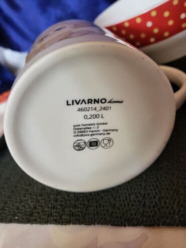 solje za caj: Set nov,deciji nemacki,najfiniji kostani kineski porcelan. Set za — 15