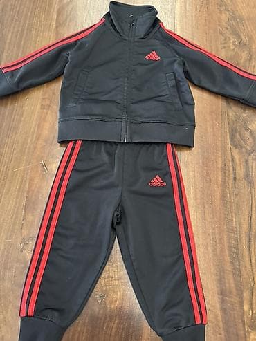Dečiji Adidas trenerka komplet (gornji deo + donji deo) - Boja: crna