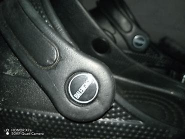 jednodelne pidzame h: Balenciaga x Crocs-style klompe/saboti – crne - Materijal: sintetička — 5