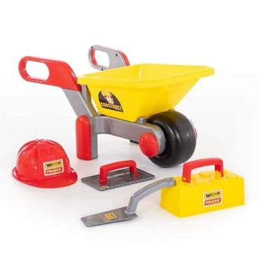 lorelli kolica: Gradjevinska kolica sa setom alata Set sadrzi sve sa slike — 1