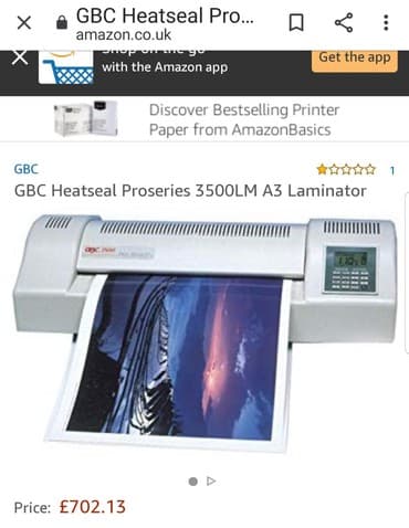 bojler za sudoperu: Abc GBC 3500 pro series iluminator - masina aparat za plastifikaciju — 5