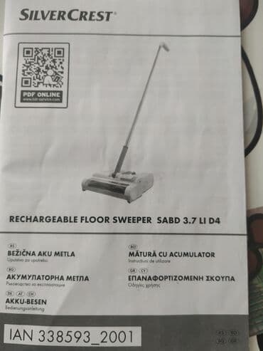 Kućna hemija i proizvodi za kuću: Bezicna aku metla iz Lidla, kratko koriscena, ima punjac — 6