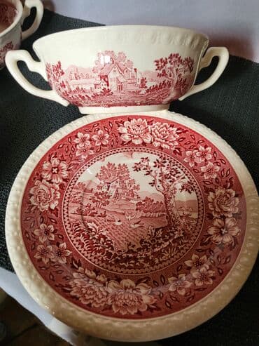 set za začine: Cinije za supe,corbe Villeroy - Boch Rusticana Nemacka 80te. Cinije 3 — 9