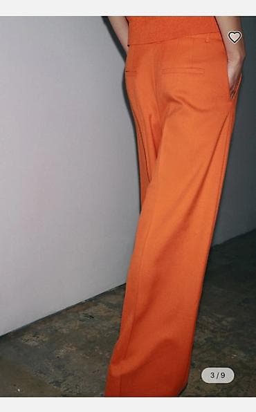 sorc i sako komplet: Zara Woman ženske pantalone širokog kroja S,M,L - Model: visoki — 2