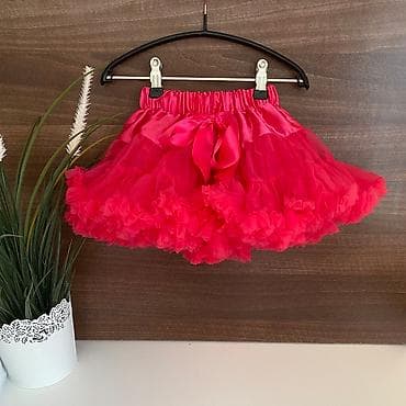 nike suknje: Ruffle Butts tutu pink suknja za male devojcice Jednom — 1