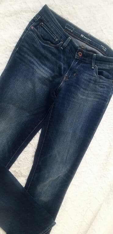 lanene pantalone lidl: Prelepe Levi's L farke sa puno elastina, samo pribane, nove. Struk — 5