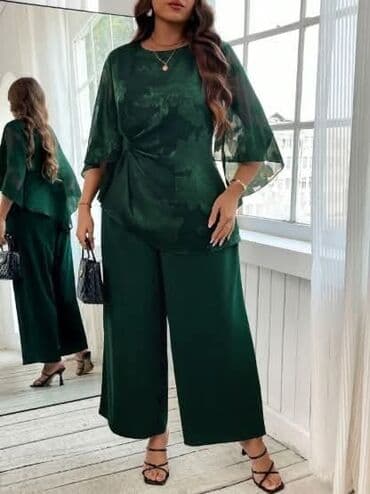 mona kompleti sa pantalonama: Kompleti Cena 3300din Vel 0XL,1XL,2XL,3XL,4XL Mere u slikama Poručuje — 8