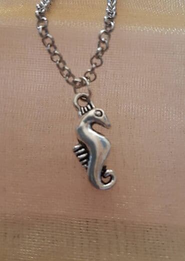adidas samba srebrne: Pendant necklace, Material: Stainless steel — 4