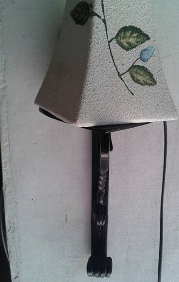 drvene stolice na ljuljanje: Zidna lampa, bоја - Šareno — 3