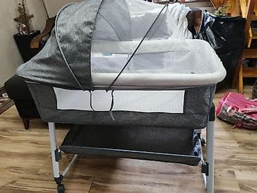 Prenosiva bebi kolevka/krevetac sa tendom i mrežom protiv insekata.uz — 2