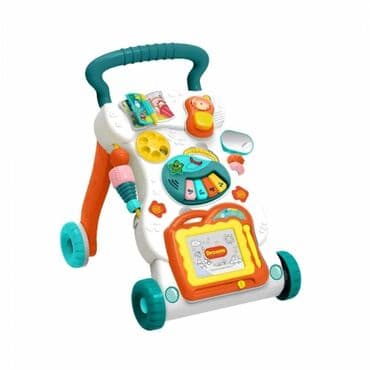 Ortopedski dušeci i jastuci: Muzička hodalica za bebe – interaktivna edukativna guralica 6m+ - — 2