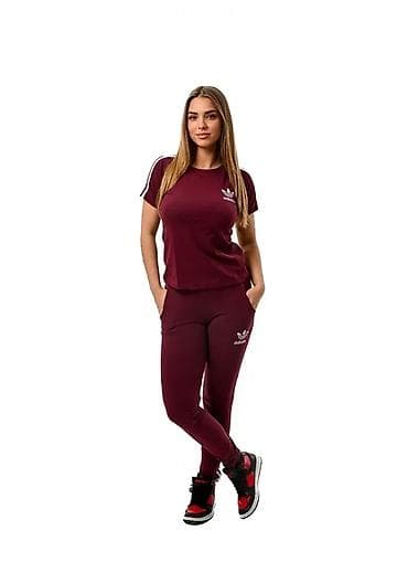 Ženski sportski komplet – majica i donji deo (helanke/jogger kroj) - na lalafo.rs Ženski sportski komplet – majica i donji deo (helanke/jogger kroj) -