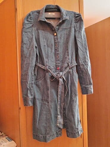 helanke sa trakom oko stopala: S (EU 36), color - Light blue, Long sleeves — 1