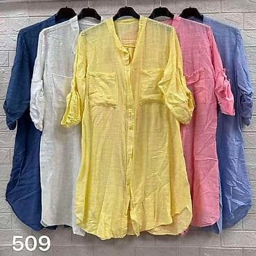 mango odeca: 06. Košulja/haljina za punije 3XL 4XL 5XL 6XL 7XL Cena : 2.550 dinara — 1