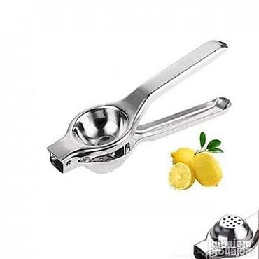 sive garniture: Cediljka za limun i ostale citruse izradjena od nerdajuceg celika — 1