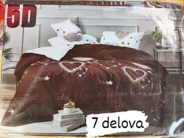 magnetni set štapića i kugli 64 delova: Posteljine matirani satenski pamuk Set sadrzi 7 delova: Cena: 3200 din — 2