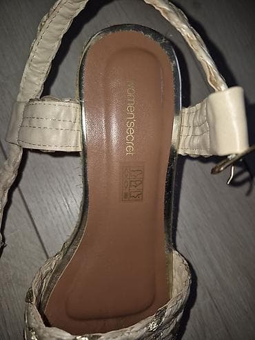 muske cipele od prevrnute koze: Ženske espadrile na punu petu Women’Secret - Model: sandale s punom — 5