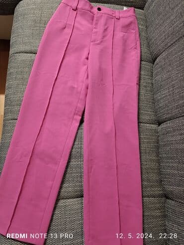 kargo pantalone h m: M, High rise, Straight — 1