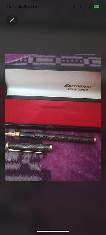maxers nova kolekcija: Stilografska olovka(naliv pero) Ballograf Serie 2000 u originalnoj — 5