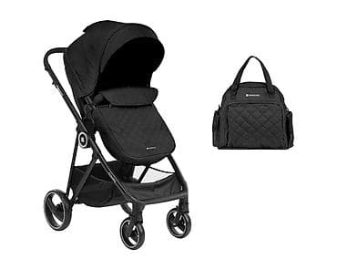 Kikka Boo Gianni kolica – black, SKU: KKB1 - Kolica sa reverzibilnim