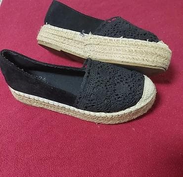 sinsey farmerke: Crne ženske espadrile sa platformom - Gornjište: kombinacija crnog — 1