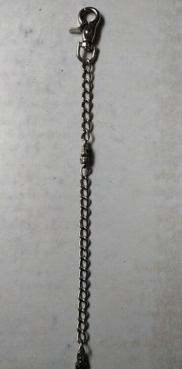 Lanac celicni sa 2 glave i karabinjerom 37,5 cm