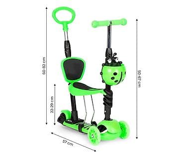 BBO Trotinet 5u1 Giga (S979C) – GREEN Šifra proizvoda: S979CGRE-80