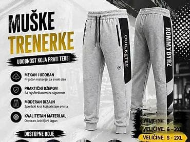 Lične stvari: Muške trenerke – udobnost koja prati tebe! - Mekan i udoban — 1