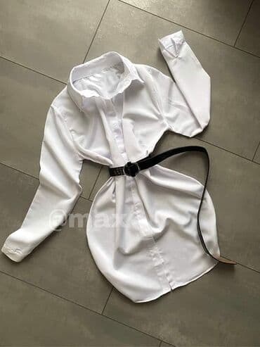 haljina košulja: Kosulja haljina + kais = 2400 dinara Velicina: S M L XL Uvoz iz — 1