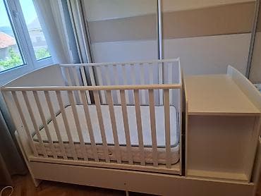 providne farmerke: Prodajem funkcionalan beli krevetac sa dušekom i komodom. Glavne — 4