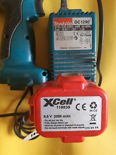 Makita DC1290 9,6 V do 12 V, 1,5 A - Brzo punjenje (označeno