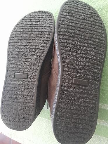 mantil haljina modeli: Zenske cipele – mokasine sa pertlama, braon brušena koža (semerš) - — 9