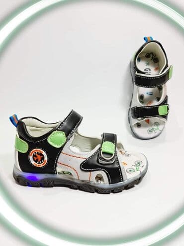 s oliver obuca: SNIZENJE Svetlece kozne sandalice - gornji deo obuce - eko koza - — 1