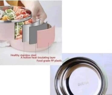 cupavi flekeri za garniture: ♦️♦️♦️ Termo posuda za ručak Termo posuda za hranu Lunch box. 2280 — 4