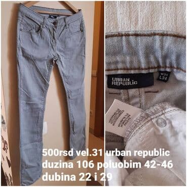 drzac za pantalone: M, Drugi kroj pantalona — 7