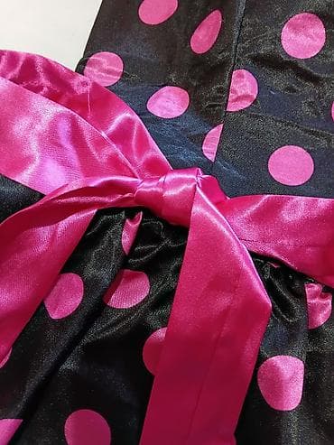 Dresses: Haljina na bretele sa tufnama - Model: koktel/retro stil, gornji deo — 8