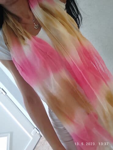 Marame: Velika esarpa,nova,nude roze — 6