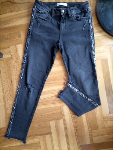 pantalone sa resama: Normalan struk, Skinny — 1