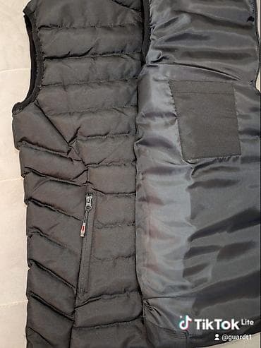 Coats and trench coats: Muški prsluci. S-XXL - Boje: tamno maslinasta i crna - Zatvaranje — 6