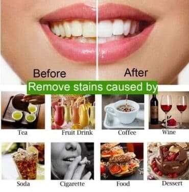 Prah za beljenje zuba + cetkica Cena 1400din Opis Čemu služi: Prah