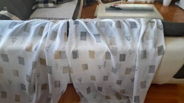 tepisi od memorijske pene: Net, Voile & Sheer Curtains, color - White — 2