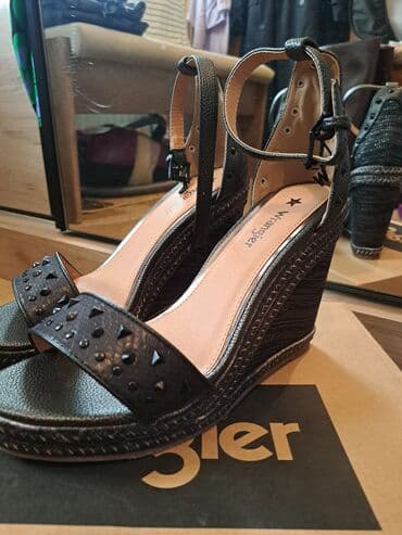 zenske espadrile sa platformom: Sandals, Wrangler, 40 — 3