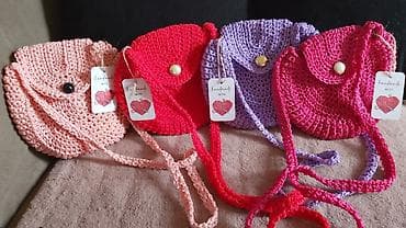 givenchy torba: Ručne pletene torbice preko ramena – “handmade with love” - Unikatne — 1