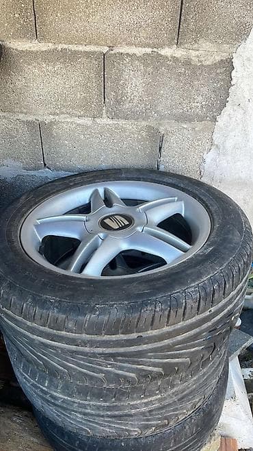 alu felne 17 za peugeot 3008: Alu felne SEAT sa gumama - Dizajn: 5 krakova, srebrna završna obrada — 3