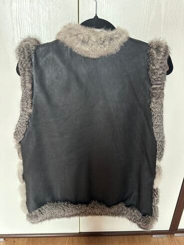 Women's Clothing: M, Leather, color - Black — 2