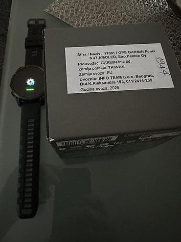 maske za telefon borca: GARMIN fēnix 8 Sapphire, 47 mm – premium multisport GPS sat - Ekran — 3